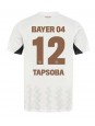 Bayer Leverkusen Edmond Tapsoba #12 Bortedrakt 2024-25 Korte ermer